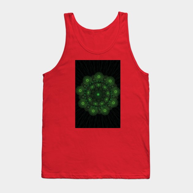 Irish Pixels Tank Top by RachelEDesigns